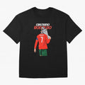 Cristiano Ronaldo Win Oversized T-Shirt Keep Football History Alive during FIFA World Cup 2026 USA Canada Mexico Connected to CR7, Argentina, France and Brazil Energy, Football History, Final Match Energy, Crowd Noise and Once in a Lifetime