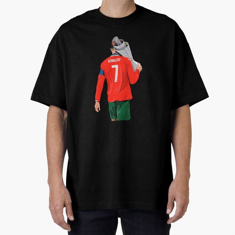 Cristiano Ronaldo Campion Oversized T-Shirt Bring Retro Soccer Energy to Global Football Passion for FIFA World Cup 2026, with Neymar, Haaland and Cristiano Ronaldo, Spain and Netherlands, Retro Football Energy, Iconic Rivalries, Trophy Chase Drama