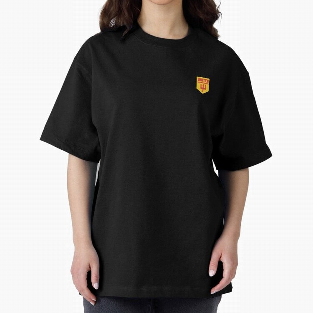 Manchester United Badge Oversized T-Shirt Celebrate the Road through Global Football Passion for FIFA World Cup 2026 USA Canada Mexico, Filled with Mbappe and Neymar, Brazil, Champion Mindset, Group Stage Buzz, Knockout Tension and Passionate Fan