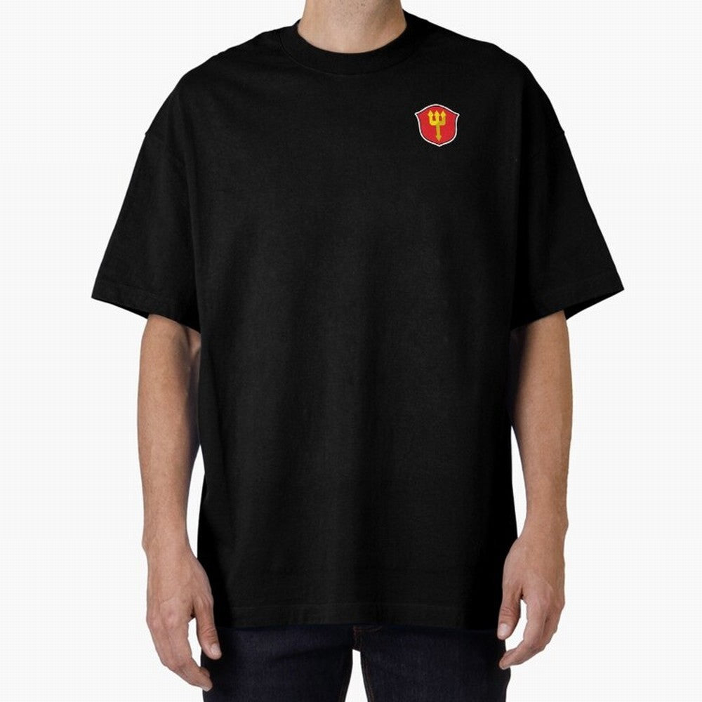 Manchester United Badge Oversized T-Shirt Celebrate Football Dreams Across Global Football Passion for FIFA World Cup 2026, Connected to Cristiano Ronaldo, Haaland and CR7, France and Portugal, Stadium Memories, Football Loyalty, International