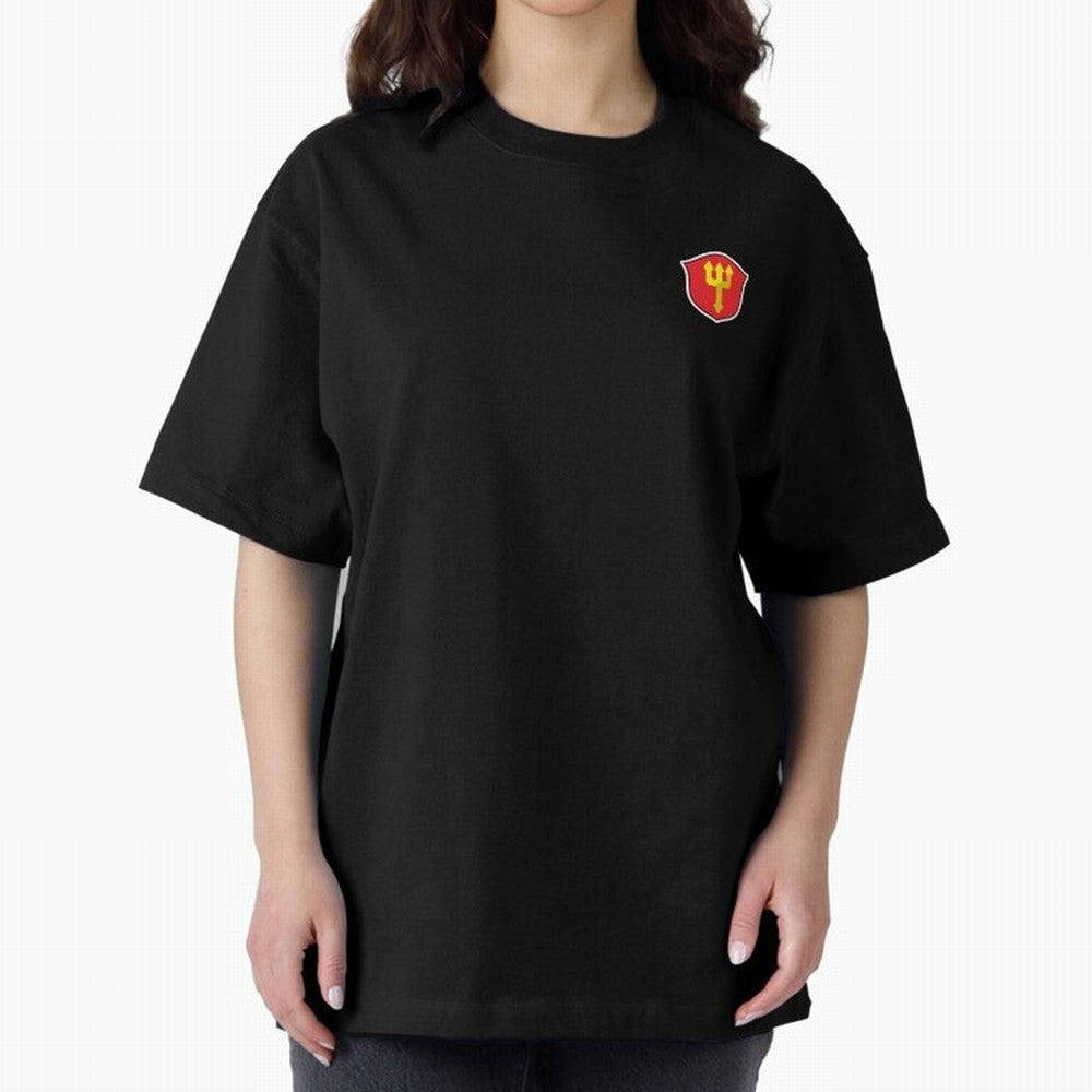Manchester United Badge Oversized T-Shirt Celebrate Football Dreams Across Global Football Passion for FIFA World Cup 2026, Connected to Cristiano Ronaldo, Haaland and CR7, France and Portugal, Stadium Memories, Football Loyalty, International