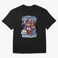 CR7 Oversized T-Shirt Show Passion for the Stars of the FIFA World Cup 2026 Group Stage Journey through CR7 Highlights, Argentina Pride, Worldwide Fan Energy, Dramatic Goals, Stadium Lights and Championship Celebrations; Ideal for Football Dads,