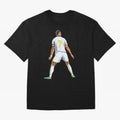 Cristiano Ronaldo Oversized T-Shirt Bring Stadium Energy to Match Day Hype around FIFA World Cup 2026 USA Canada Mexico, CR7, Spain and Netherlands, Worldwide Fan Energy, Dramatic Goals, Stadium Lights and Championship Celebrations; Ideal for