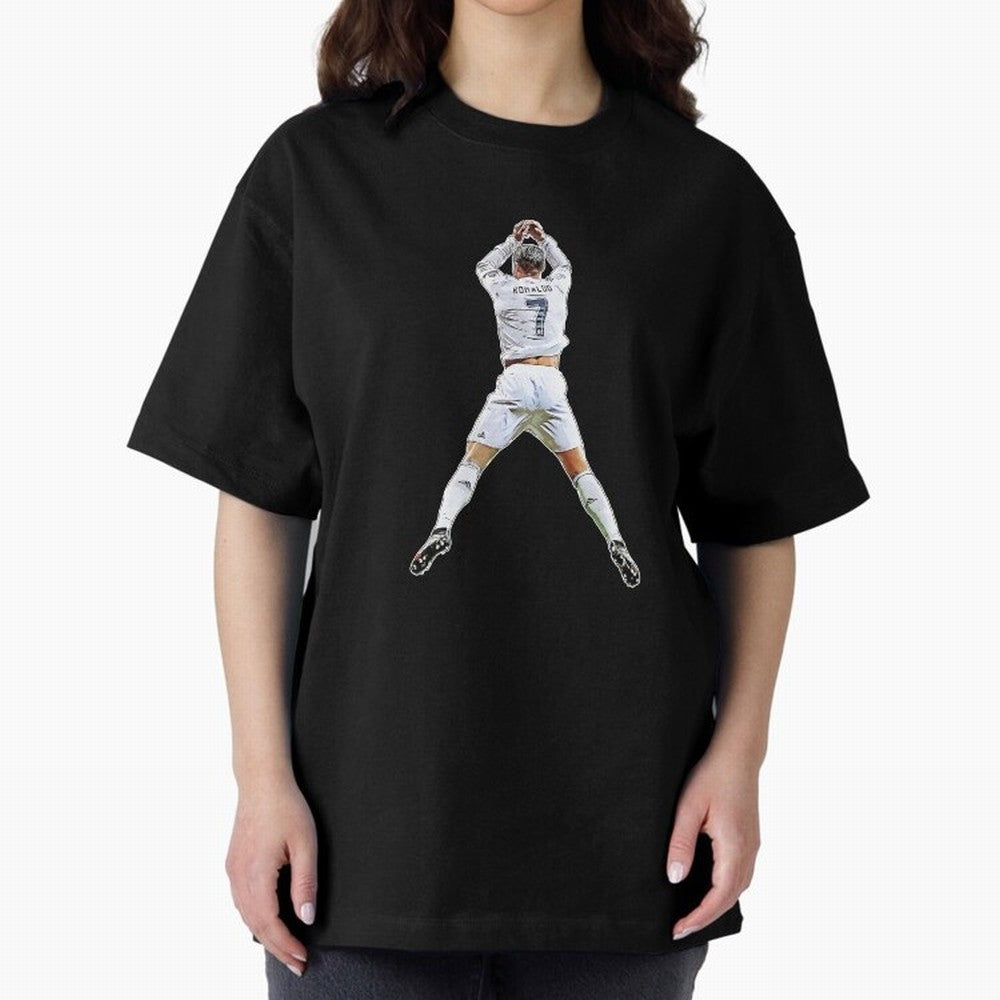Siuuuu Oversized T-Shirt Fuel FIFA World Cup 2026 for Fans of Haaland and England, Bringing Vintage Soccer Flavor, Modern Football Stars, National Flags and Final Night Emotion; Made for Collectors Who Enjoy Iconic Players, Country Pride, Vintage