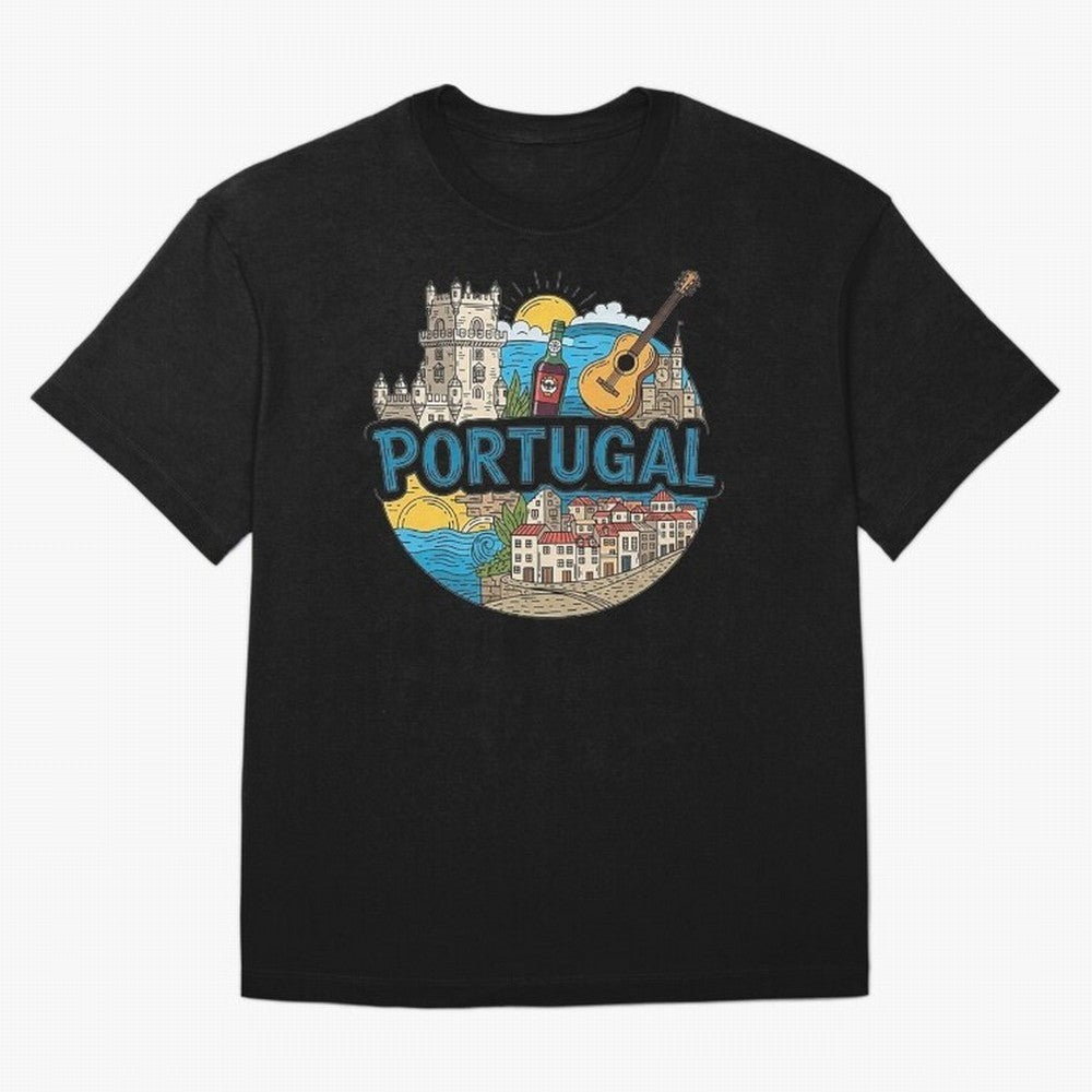 PORTUGAL Oversized T-Shirt Fuel the FIFA World Cup 2026 Journey through Messi, Neymar and Mbappe Highlights, England, France and Netherlands Pride, Retro Football Energy, Iconic Rivalries, Trophy Chase Drama and Stadium Atmosphere; Perfect for
