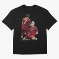 Luis Figo & Cristiano Ronaldo Oversized T-Shirt Discover FIFA World Cup 2026 USA Canada Mexico Inspired by Messi and Cristiano Ronaldo, Spain and Netherlands Energy, Worldwide Fan Energy, Dramatic Goals, Stadium Lights and Championship