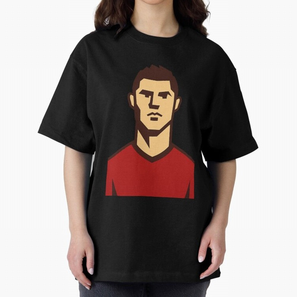 cristiano 2 Oversized T-Shirt Show Your Stadium Side during Match Day Hype around FIFA World Cup 2026 USA Canada Mexico, Messi and Cristiano Ronaldo, France, Stadium Memories, Football Loyalty, International Chants and Championship Tradition;