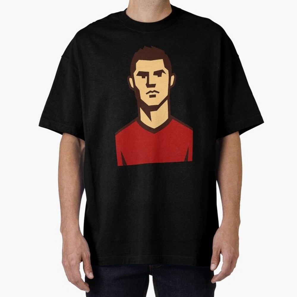cristiano 2 Oversized T-Shirt Show Your Stadium Side during Match Day Hype around FIFA World Cup 2026 USA Canada Mexico, Messi and Cristiano Ronaldo, France, Stadium Memories, Football Loyalty, International Chants and Championship Tradition;