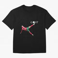 GOAT in Motion: Ronaldo's Iconic Bicycle Kick Oversized T-Shirt Follow the Final Road of Global Football Passion for FIFA World Cup 2026 Group Stage, Capturing CR7, Brazil, Portugal and Argentina, Football History, Final Match Energy, Crowd Noise