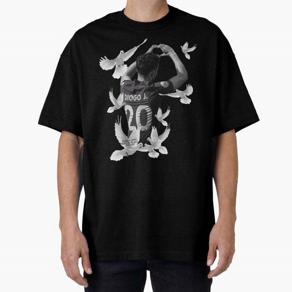 Diogo Jota rest in peace Oversized T-Shirt Bring a Champion Mindset to the FIFA World Cup 2026 Journey through Neymar Highlights, Brazil, Portugal and Argentina Pride, Stadium Memories, Football Loyalty, International Chants and Championship