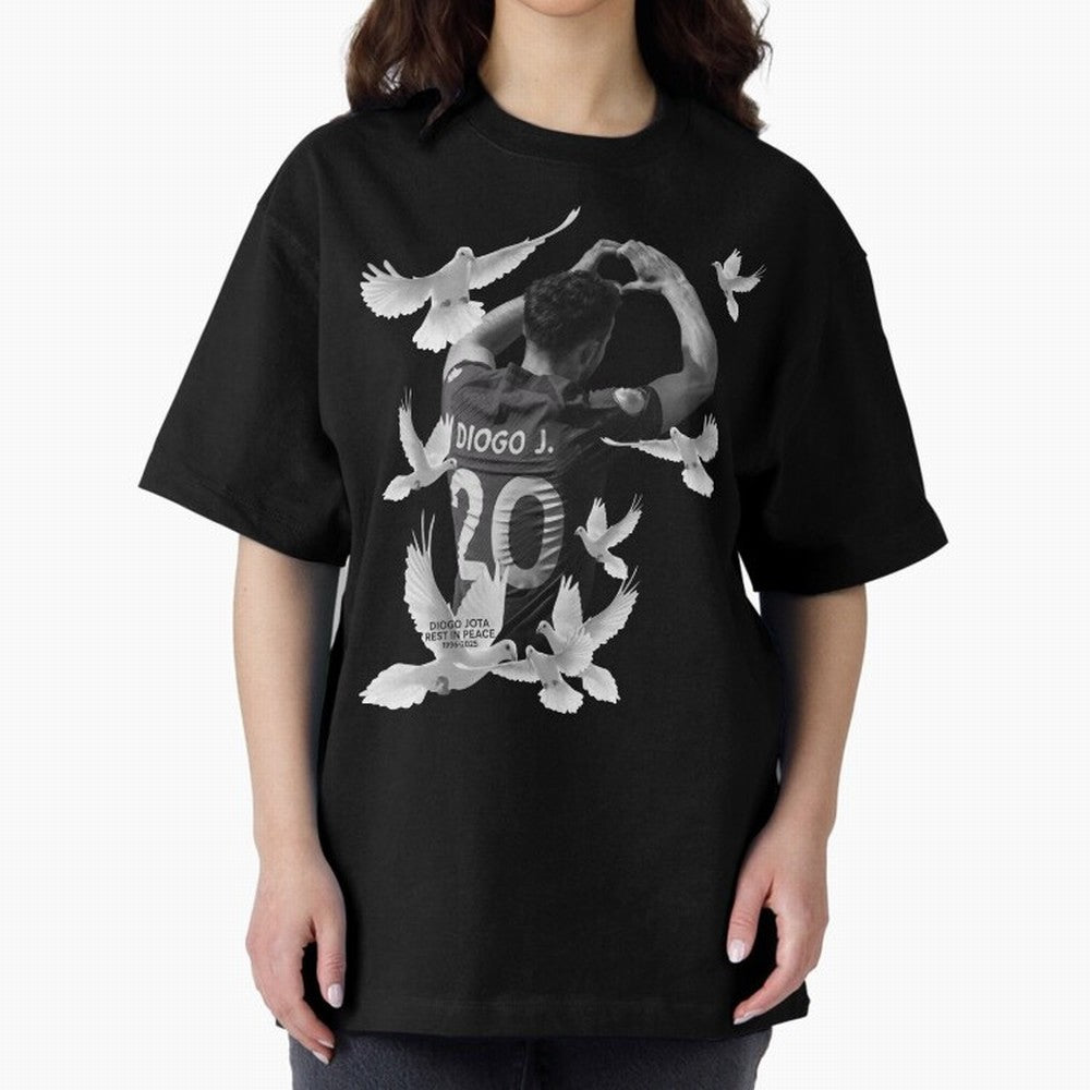 Diogo Jota rest in peace Oversized T-Shirt Bring a Champion Mindset to the FIFA World Cup 2026 Journey through Neymar Highlights, Brazil, Portugal and Argentina Pride, Stadium Memories, Football Loyalty, International Chants and Championship