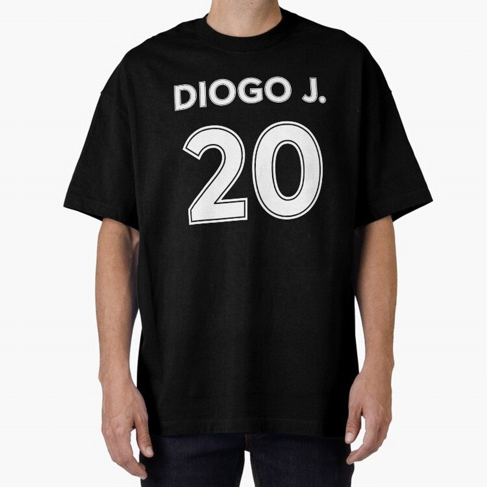 Diogo Jota number 20 Oversized T-Shirt Celebrate Fan Favorites in Match Day Hype around FIFA World Cup 2026, Haaland and Mbappe, Brazil, Sports Nostalgia, International Competition, Famous Players and Unforgettable Victories; Perfect for Fans,