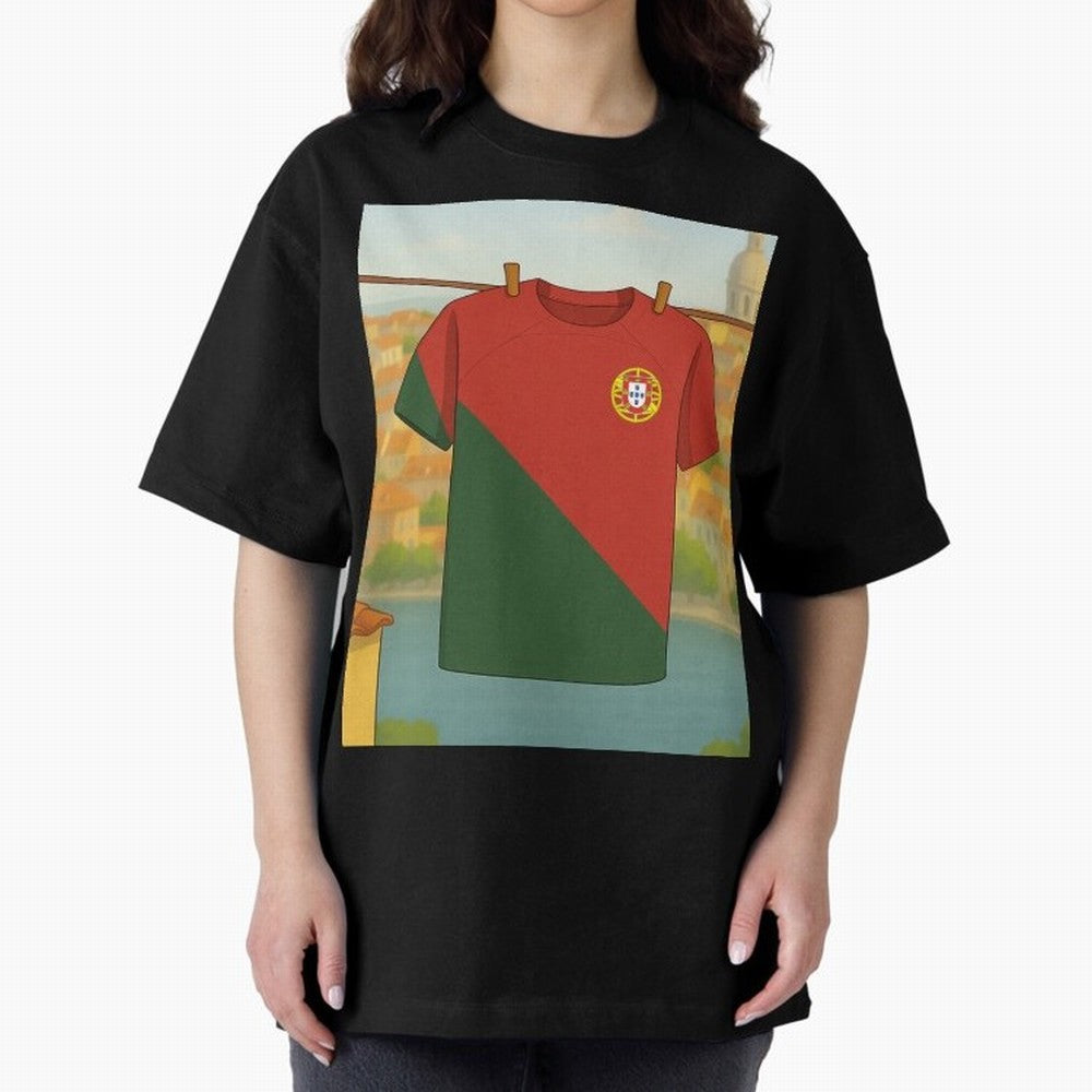 Our Love for Portugal Will never fade Oversized T-Shirt Enjoy Match Day Hype around FIFA World Cup 2026 USA Canada Mexico, Messi, England, Retro Football Energy, Iconic Rivalries, Trophy Chase Drama and Stadium Atmosphere; Ideal for Fans Who Follow