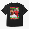 Cristiano Ronaldo Graphic Oversized T-Shirt Celebrate Unforgettable Nights in the FIFA World Cup 2026 USA Canada Mexico Journey through Mbappe and Neymar Highlights, France Pride, Football Passion, Legendary Performances, Festival Vibes and