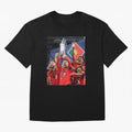 Portugal Football Team | 2025 Champions | Illustration Drawing Oversized T-Shirt Feel FIFA World Cup 2026 USA Canada Mexico Spirit, with Brazil, Neymar, Worldwide Fan Energy, Dramatic Goals, Stadium Lights and Championship Celebrations; Made for