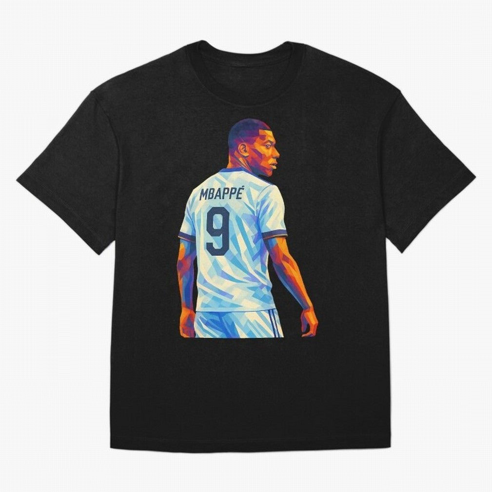 Kyliam Mbappe Oversized T-Shirt Join Supporters Worldwide for FIFA World Cup 2026 USA Canada Mexico for Fans of CR7 and Messi and France and Portugal, Bringing Supporter Pride, Iconic Celebrations, Legendary Names and Global Match Day Energy; Made
