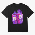 ronaldinho and messi - goat Oversized T-Shirt Fuel the Hype around Match Day Hype around FIFA World Cup 2026, Mbappe, England and Germany, Classic Soccer Heritage, Championship Pressure, Fan Loyalty and International Pride; Ideal for Passionate