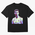 Ronaldo - retro Oversized T-Shirt Experience the Global Stage of FIFA World Cup 2026 Group Stage for Fans of Messi and Cristiano Ronaldo and Brazil, Bringing Stadium Chants, National Pride, Trophy Dreams and Unforgettable Football Memories; Perfect