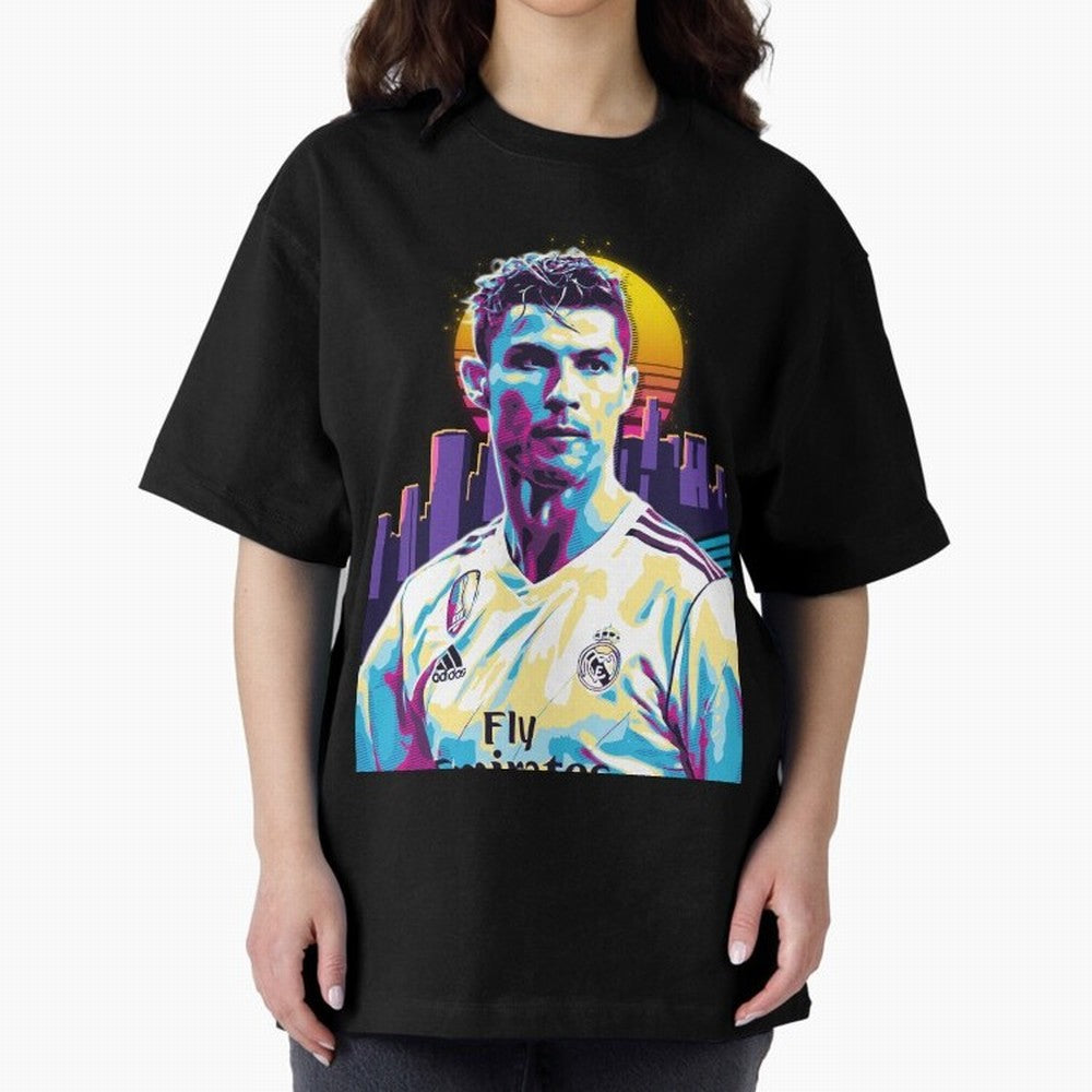 Christiano Ronaldo retro Oversized T-Shirt Bring a Vintage Feel to the FIFA World Cup 2026 Journey through Cristiano Ronaldo Highlights, England, France and Netherlands Pride, Tournament Hype, Historic Matchups, Family Viewing Parties and Global