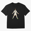 Cristiano Ronaldo Iconic Celebration Oversized T-Shirt Bring Retro Soccer Energy to Match Day Hype around FIFA World Cup 2026 USA Canada Mexico, Haaland and Mbappe, England, Global Supporter Spirit, Legendary Goals, National Colors and Tournament