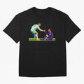 Cristiano Ronaldo & Messi Wpap Art Oversized T-Shirt Relive the Noise and Pride of FIFA World Cup 2026 Driven by Messi, CR7 and Mbappe, Germany Energy, Classic Soccer Heritage, Championship Pressure, Fan Loyalty and International Pride; Great for