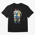 Cristiano Ronaldo & Toni Kroos Wpap Art Oversized T-Shirt Bring World Football Passion into FIFA World Cup 2026 Group Stage Spirit, Capturing Argentina, France and Brazil, Cristiano Ronaldo, Stadium Memories, Football Loyalty, International Chants