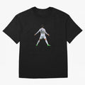 DESIGN CRISTIANO RONALDO CR7 STICKER Oversized T-Shirt Celebrate Soccer Greatness during Match Day Hype around FIFA World Cup 2026, Messi, Brazil, Vintage Soccer Flavor, Modern Football Stars, National Flags and Final Night Emotion; Made for