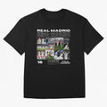 Real Madrid design Oversized T-Shirt Follow the Road to FIFA World Cup 2026 Made for Haaland, England, France and Netherlands Energy, Stadium Chants, National Pride, Trophy Dreams and Unforgettable Football Memories; Perfect for Supporters Who Want