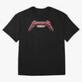 Manchester United Metal Font Oversized T-Shirt Keep the Legacy of FIFA World Cup 2026 Group Stage Spirit, Driven by Netherlands, CR7 and Messi, Championship Spirit, Famous Goals, Roaring Crowds and International Football Unity; Perfect for People