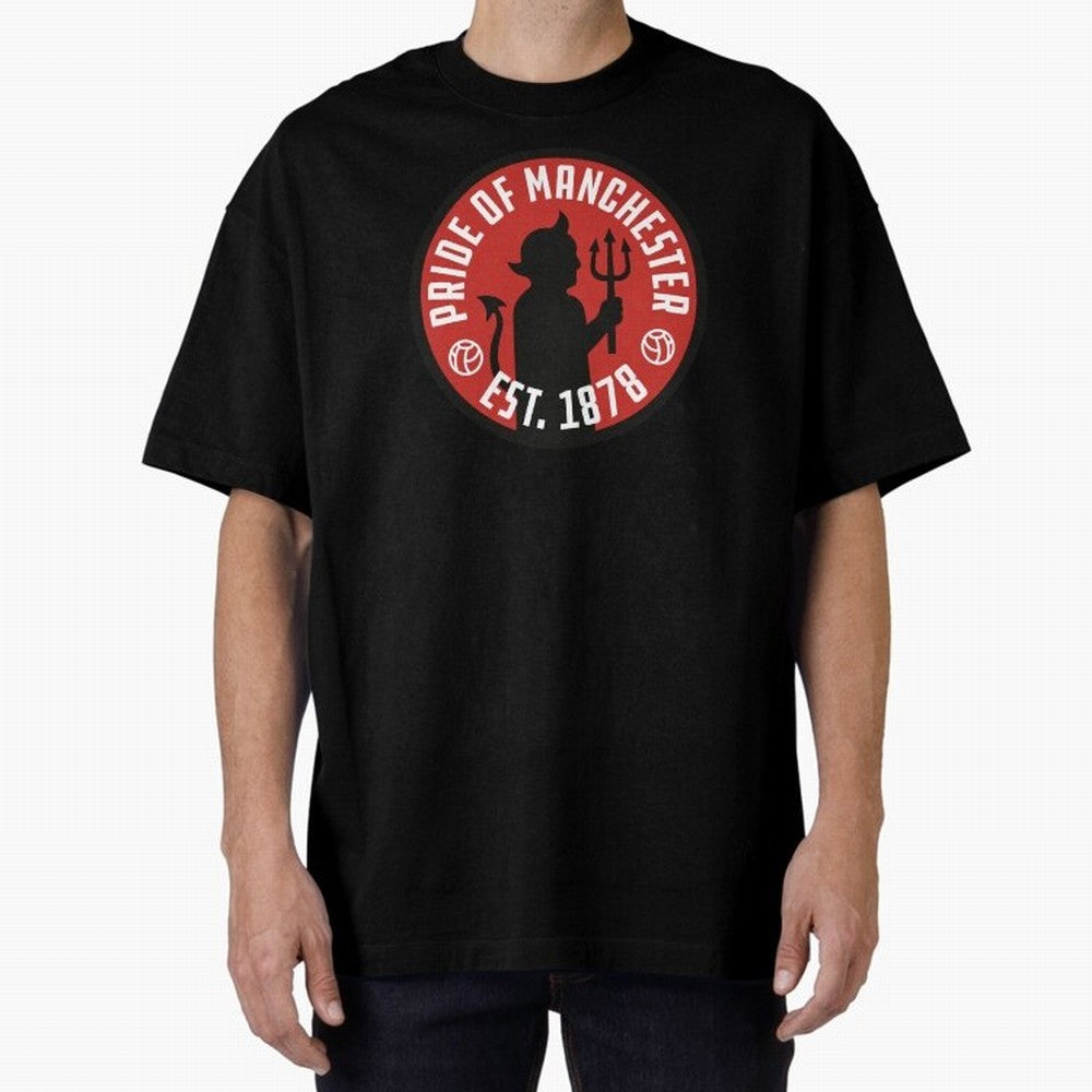 Pride of Manchester United Oversized T-Shirt Carry the Dream of the FIFA World Cup 2026 USA Canada Mexico Journey through Cristiano Ronaldo Highlights, Argentina and Brazil Pride, Worldwide Fan Energy, Dramatic Goals, Stadium Lights and
