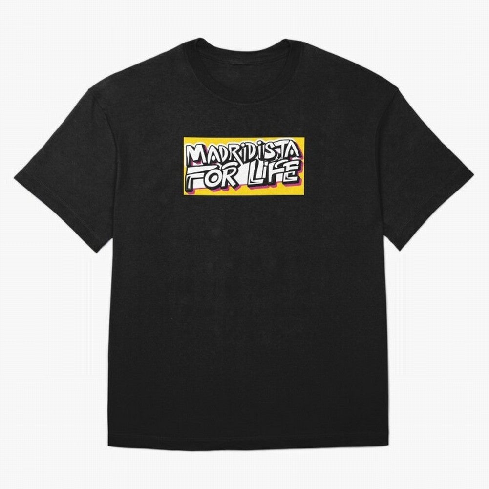 Madridista for Life Oversized T-Shirt Keep the Legacy of the FIFA World Cup 2026 Group Stage Journey through Mbappe and Neymar Highlights, Brazil, Portugal and Argentina Pride, Global Supporter Spirit, Legendary Goals, National Colors and