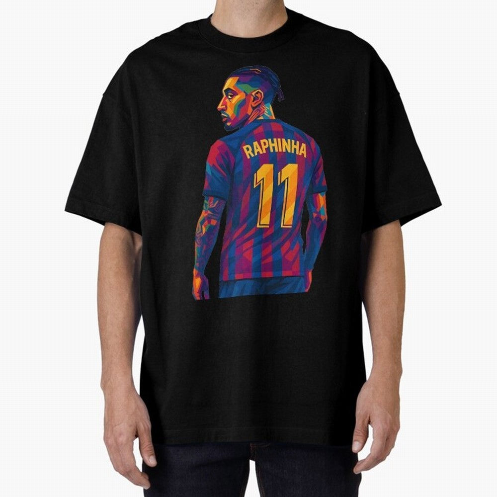 Raphinha Oversized T-Shirt Make Memories around FIFA World Cup 2026 Group Stage for Fans of Mbappe and Neymar and Spain, Bringing Football Passion, Legendary Performances, Festival Vibes and Supporter Community; Created for Match Day Parties,