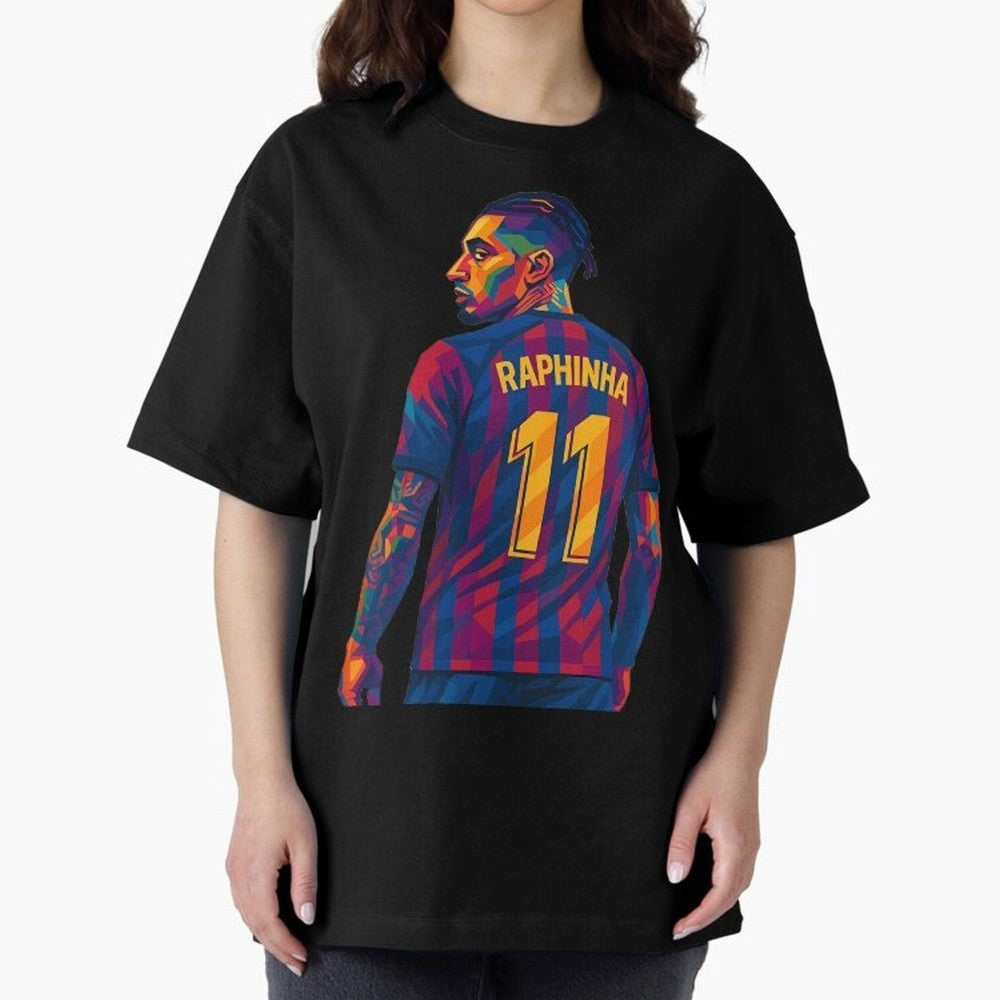 Raphinha Oversized T-Shirt Make Memories around FIFA World Cup 2026 Group Stage for Fans of Mbappe and Neymar and Spain, Bringing Football Passion, Legendary Performances, Festival Vibes and Supporter Community; Created for Match Day Parties,