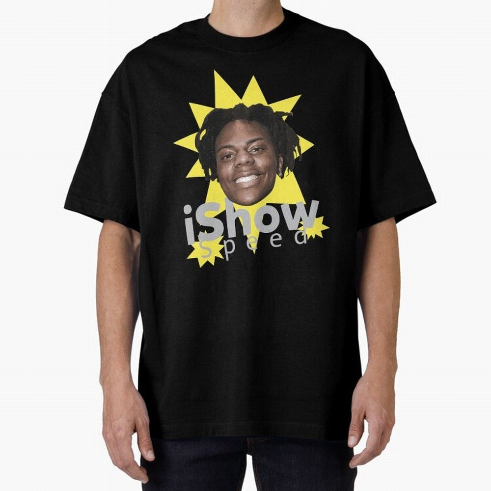 Ishowspeed Oversized T-Shirt Feel the Heartbeat of Match Day Hype around FIFA World Cup 2026, Haaland, Netherlands, Football History, Final Match Energy, Crowd Noise and Once in a Lifetime Moments; Created for Match Day Parties, Soccer Gifts, Fan