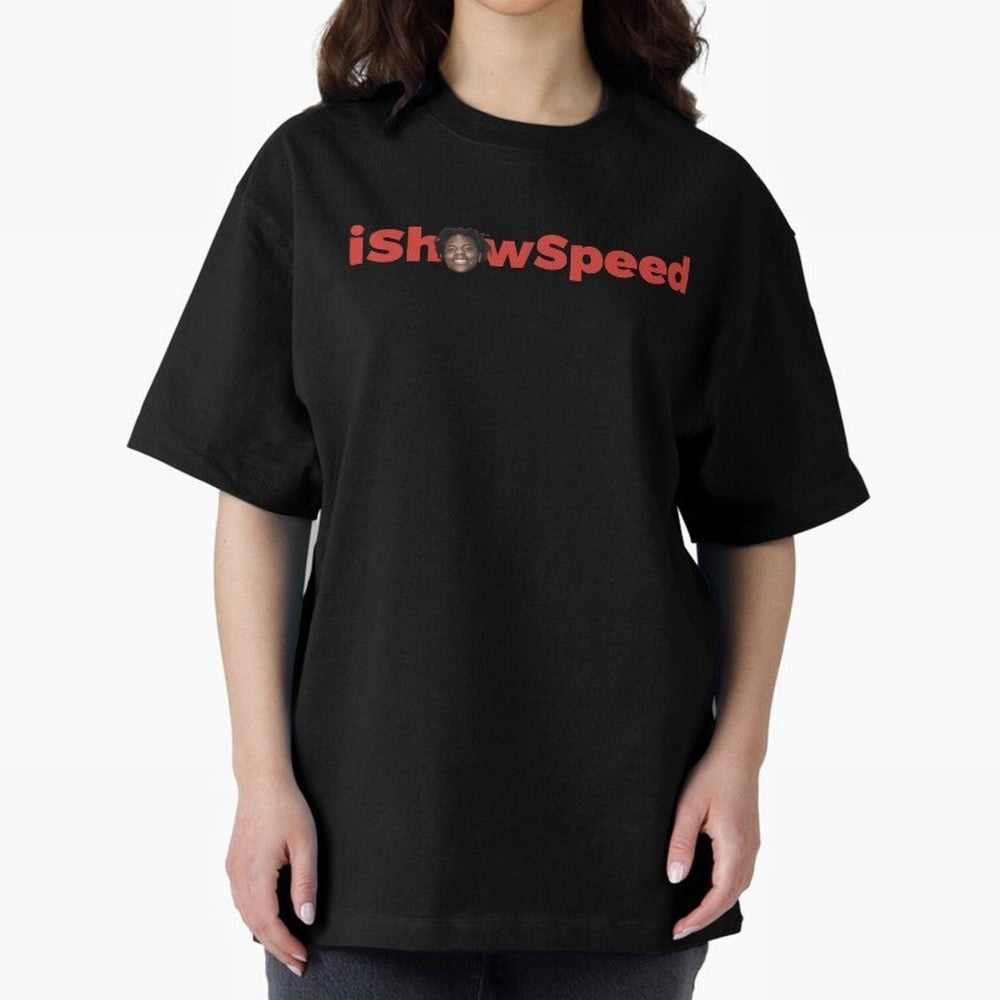 Ishowspeed Oversized T-Shirt Celebrate National Team Dreams in Global Football Passion for FIFA World Cup 2026, Connected to Messi, Neymar and Mbappe, Portugal, Spain and Germany, Football Passion, Legendary Performances, Festival Vibes and
