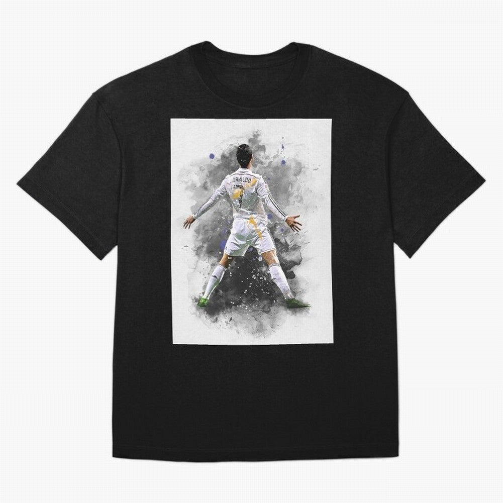 Cristiano Ronaldo 7 Oversized T-Shirt Show Passion for the Stars of Match Day Hype around FIFA World Cup 2026 Group Stage, Haaland and Mbappe, Spain and Netherlands, Soccer Culture, Superstar Moments, National Team Dreams and Competitive Fire;