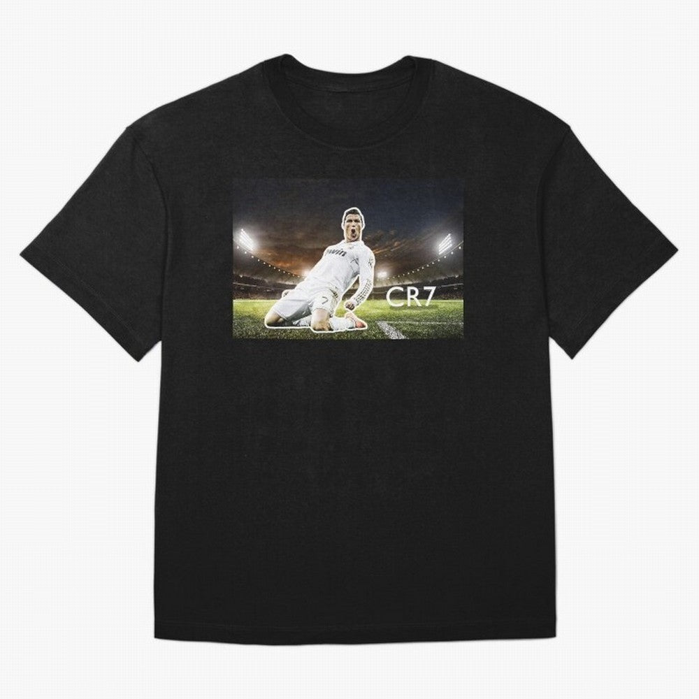 Cristiano Ronaldo Celebration Scene Oversized T-Shirt Bring Champion Energy into the FIFA World Cup 2026 USA Canada Mexico Journey through Mbappe Highlights, France Pride, Football Festival Excitement, Trophy Ambitions, Country Rivalries and Star