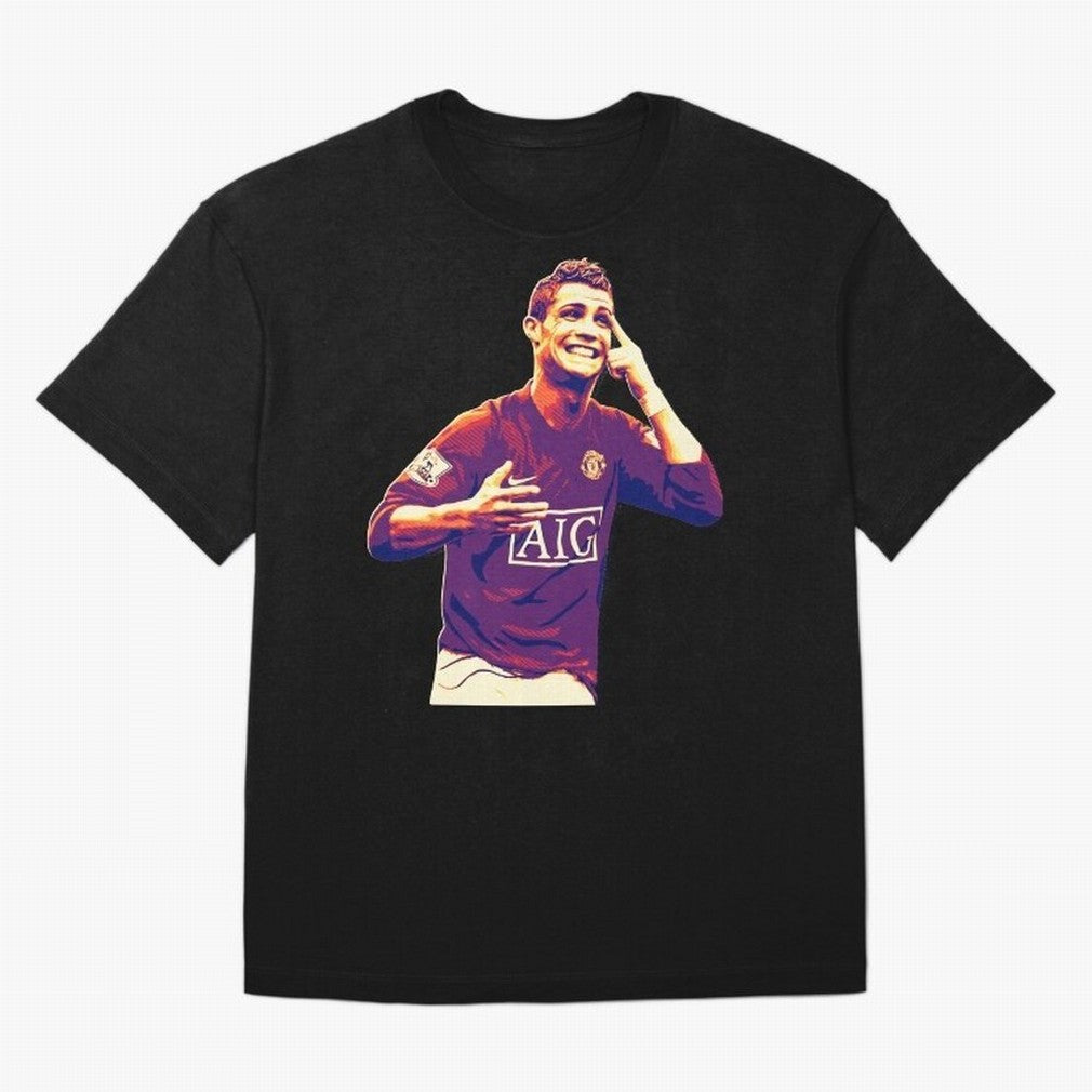 ronaldo Manchester United jarsey Oversized T-Shirt Step into FIFA World Cup 2026 Group Stage Spirit, Filled with Argentina, Haaland and Mbappe, Worldwide Fan Energy, Dramatic Goals, Stadium Lights and Championship Celebrations; Great for Watch