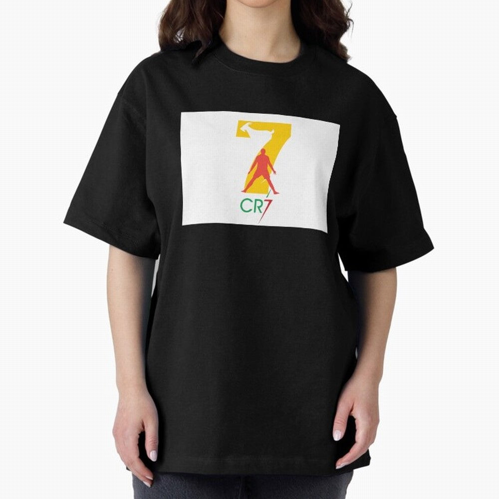 Ronaldo GOAT Oversized T-Shirt Carry FIFA World Cup 2026 Group Stage Featuring Neymar, Haaland and Cristiano Ronaldo, Argentina Energy, Football History, Final Match Energy, Crowd Noise and Once in a Lifetime Moments; Great for Supporters Who Love