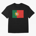 Portugal Flag Oversized T-Shirt Celebrate Every Goal in Global Football Passion for FIFA World Cup 2026 USA Canada Mexico, Inspired by Neymar, Haaland and Cristiano Ronaldo, France, Football History, Final Match Energy, Crowd Noise and Once in a