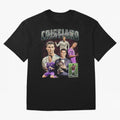 Cristiano Ronaldo Bootleg design Oversized T-Shirt Elevate Global Football Passion for FIFA World Cup 2026 Group Stage, Made for Messi, England, France and Netherlands, Stadium Memories, Football Loyalty, International Chants and Championship