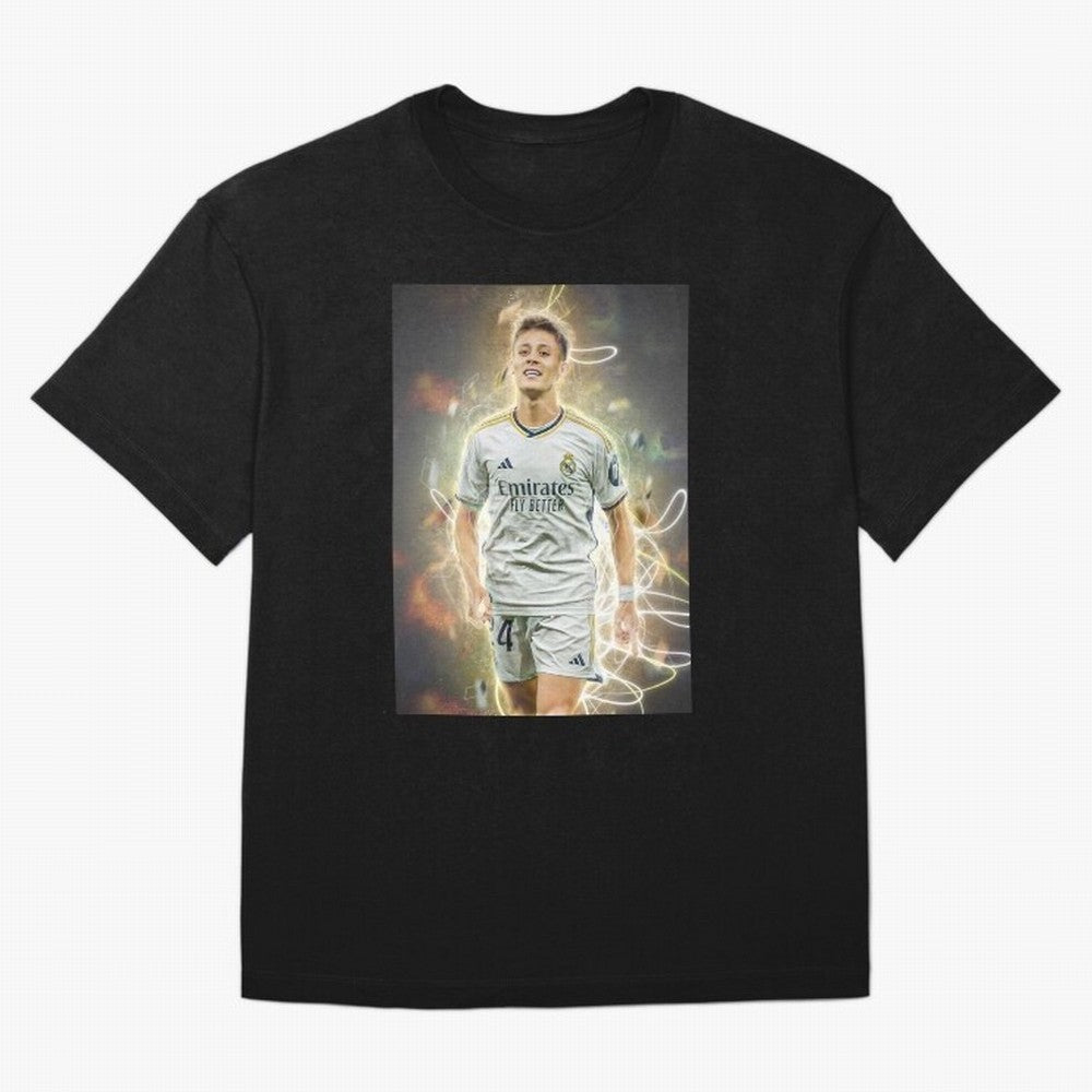 Arda Guler Oversized T-Shirt Bring Match Day Fire to FIFA World Cup 2026 Spirit, with Portugal, Mbappe, Vintage Soccer Flavor, Modern Football Stars, National Flags and Final Night Emotion; Built for Supporters Chasing Trophy Dreams, Final Match