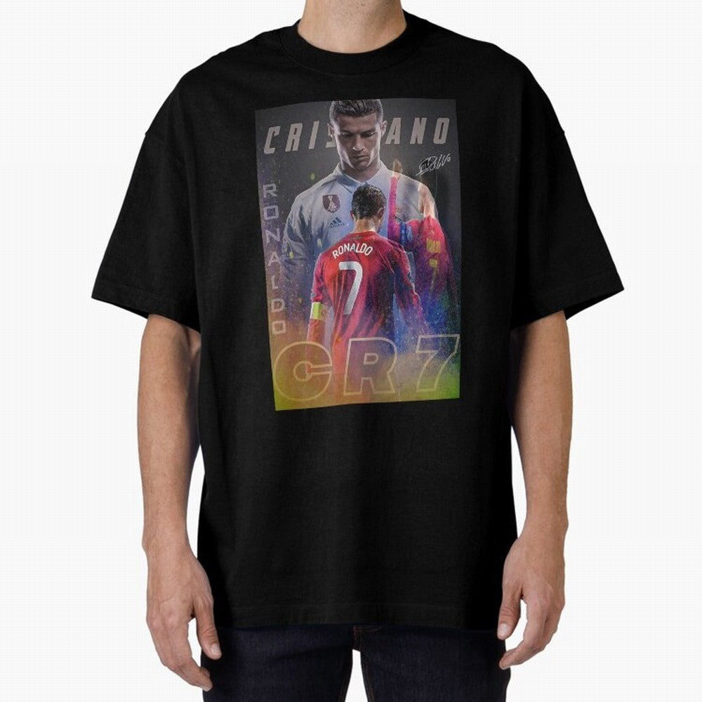 CR7 Oversized T-Shirt Refresh FIFA World Cup 2026 Featuring Neymar, Germany Energy, Stadium Memories, Football Loyalty, International Chants and Championship Tradition; Great for Watch Parties, Sports Bars, Family Nights, Fan Clubs and Worldwide