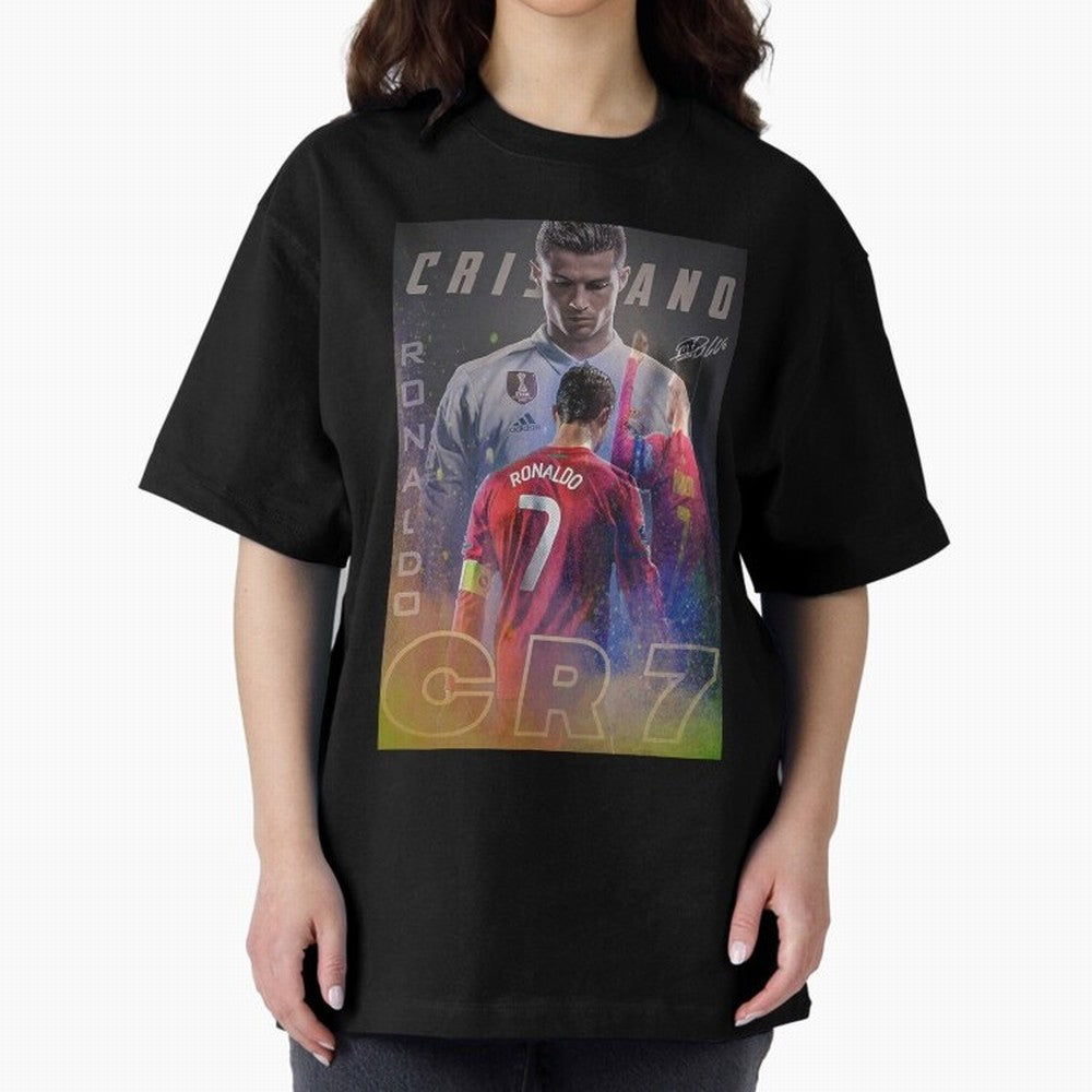 CR7 Oversized T-Shirt Refresh FIFA World Cup 2026 Featuring Neymar, Germany Energy, Stadium Memories, Football Loyalty, International Chants and Championship Tradition; Great for Watch Parties, Sports Bars, Family Nights, Fan Clubs and Worldwide