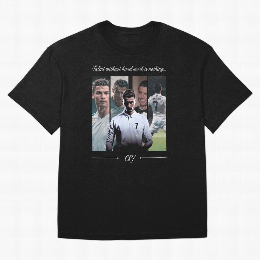 Ronaldo CR7 Oversized T-Shirt Relive Legendary Nights from FIFA World Cup 2026 Group Stage Spirit, Made for Spain, Mbappe, Tournament Hype, Historic Matchups, Family Viewing Parties and Global Sports Pride; Ideal for Football Dads, Football Moms,