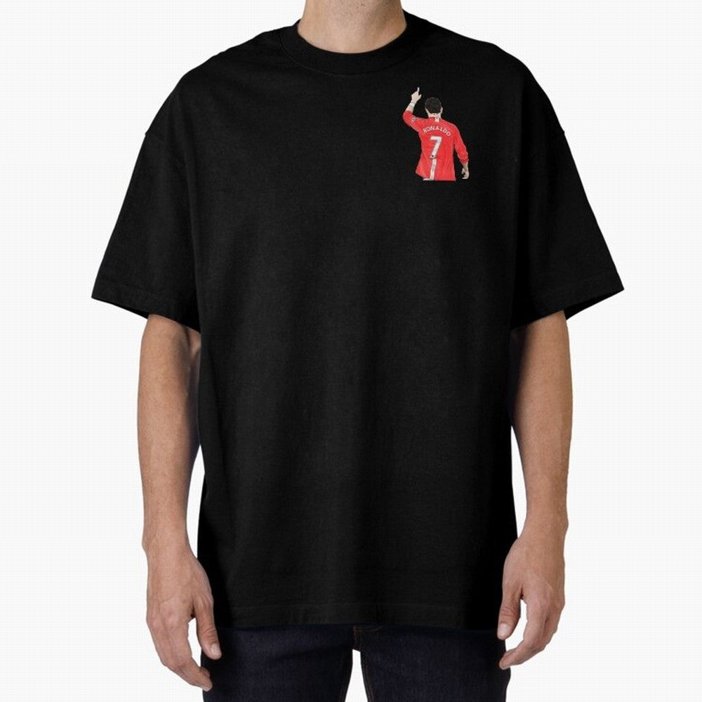Cristiano Ronaldo CR7 Oversized T-Shirt Show Support during FIFA World Cup 2026 USA Canada Mexico for Fans of Messi and Cristiano Ronaldo and Argentina, Bringing Soccer Culture, Superstar Moments, National Team Dreams and Competitive Fire; Ideal