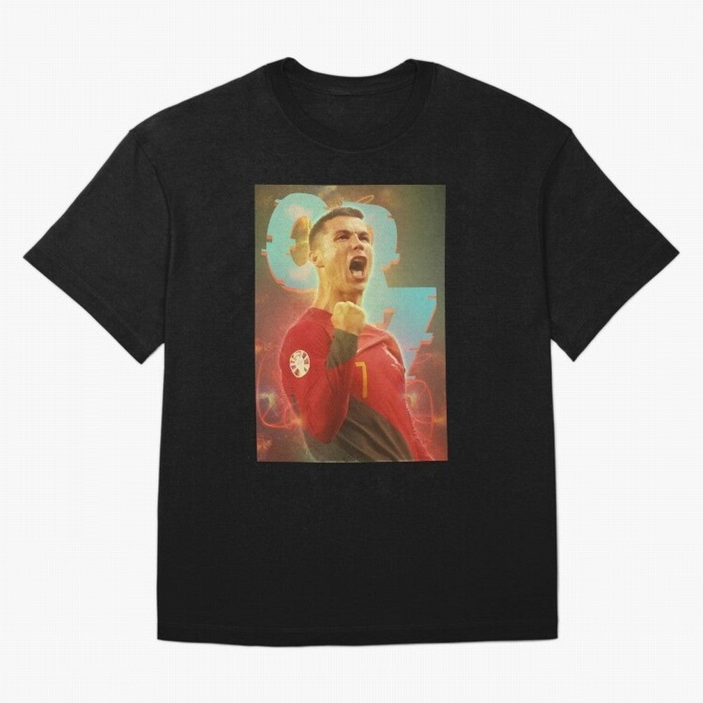 Ronaldo selebration Oversized T-Shirt Represent Football Lovers during Match Day Hype around FIFA World Cup 2026, Neymar, England, Football History, Final Match Energy, Crowd Noise and Once in a Lifetime Moments; Made for Die Hard Supporters,