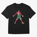Cristiano Ronaldo illustration Oversized T-Shirt Join the Countdown to FIFA World Cup 2026 USA Canada Mexico with Cristiano Ronaldo, Haaland and CR7, Brazil Energy, Game Day Rituals, Football Legends, Country Pride and the Road to the Final; Ideal