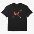 Cristiano Ronaldo 910th Goal Bicycle Kick Tribute Oversized T-Shirt Celebrate Global Passion for Global Football Passion for FIFA World Cup 2026, Filled with Neymar, Haaland and Cristiano Ronaldo, France, Stadium Chants, National Pride, Trophy