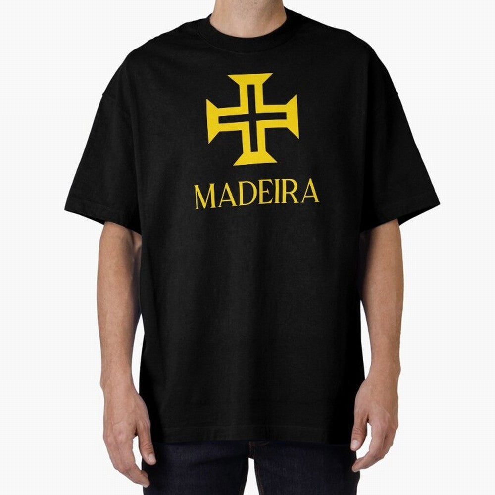Madeira yellow Oversized T-Shirt Represent Fans Who Live for Match Day Hype around FIFA World Cup 2026 Group Stage, Messi and Cristiano Ronaldo, Argentina, France and Brazil, Football Passion, Legendary Performances, Festival Vibes and Supporter